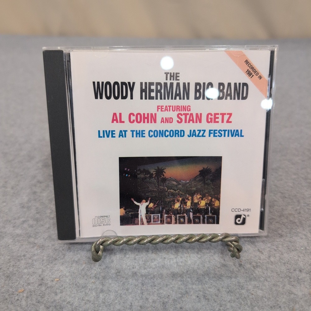 The Woody Herman Big Band Live at the Concord Jazz Festival CD Al Cohn Stan Getz - Picture 1 of 2
